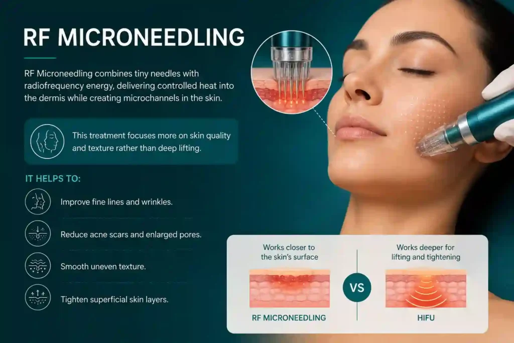 What Does RF Microneedling Do That HIFU Alone Cannot Rowley Regis